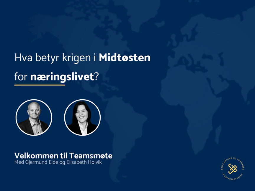 Hva betyr krigen i Midtøsten for næringslivet?